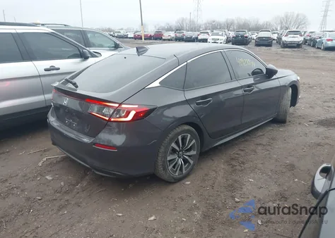 2024 Honda Civic Ex-L from USA, damaged, VIN 19XFL1H7XRE017918